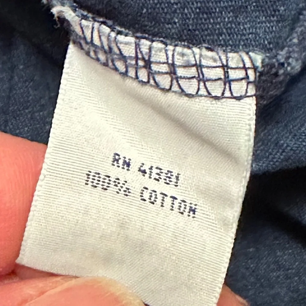 Polo Ralph Lauren Anchor Print Shirt Mens 2XLT Short Sleeve 100% Cotton‎